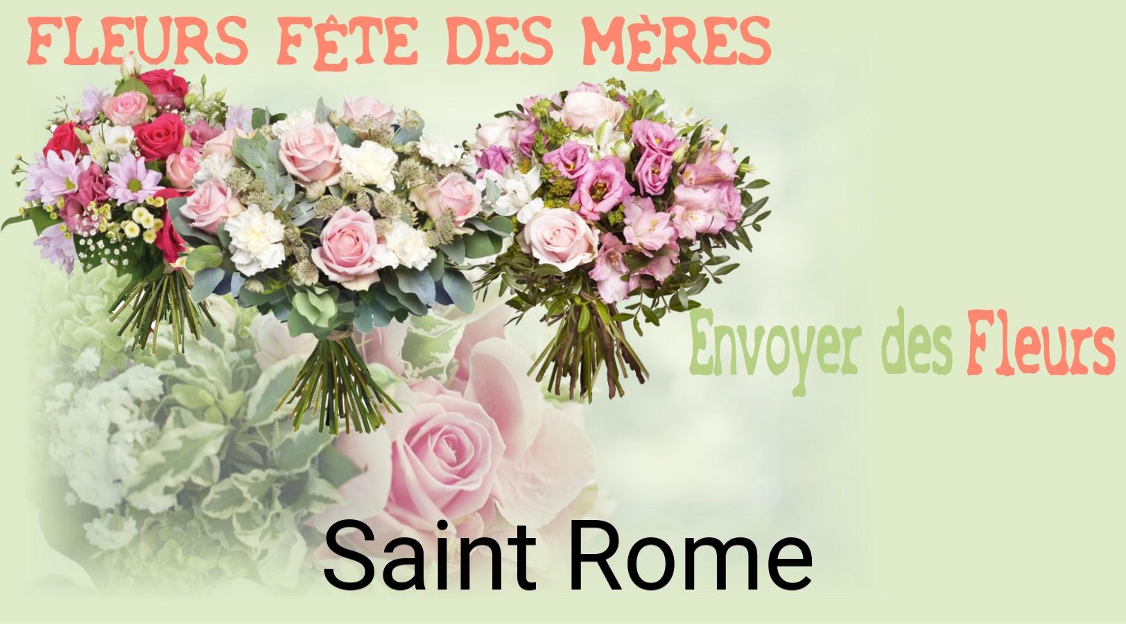 Bouquet de Fête des Mères livré à Saint-Rome